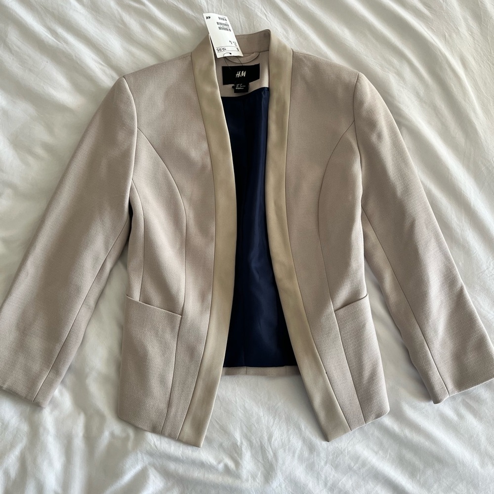 H&M Cream Blazer